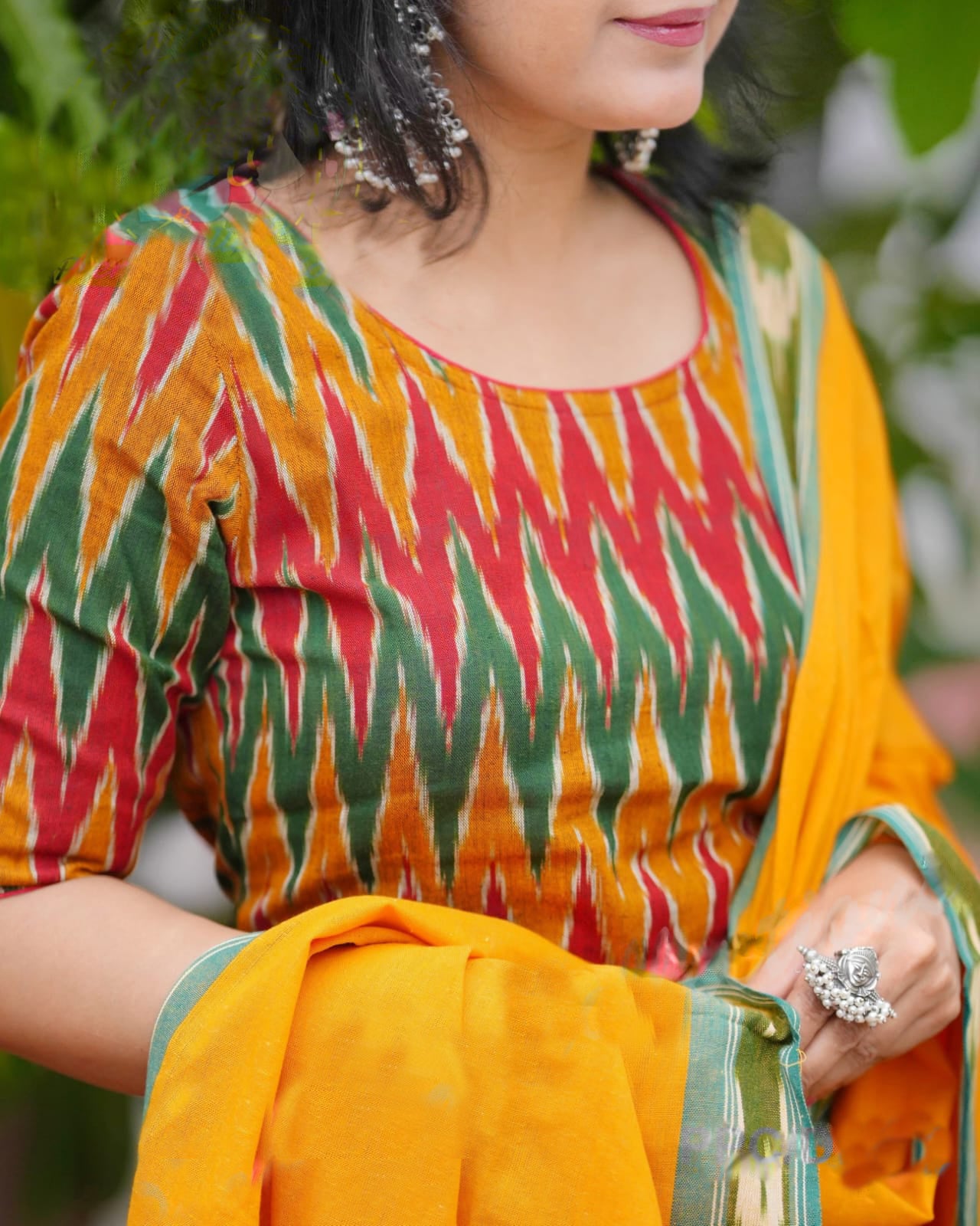 Clourful Printed Kurta and Pant Set with Dupatta