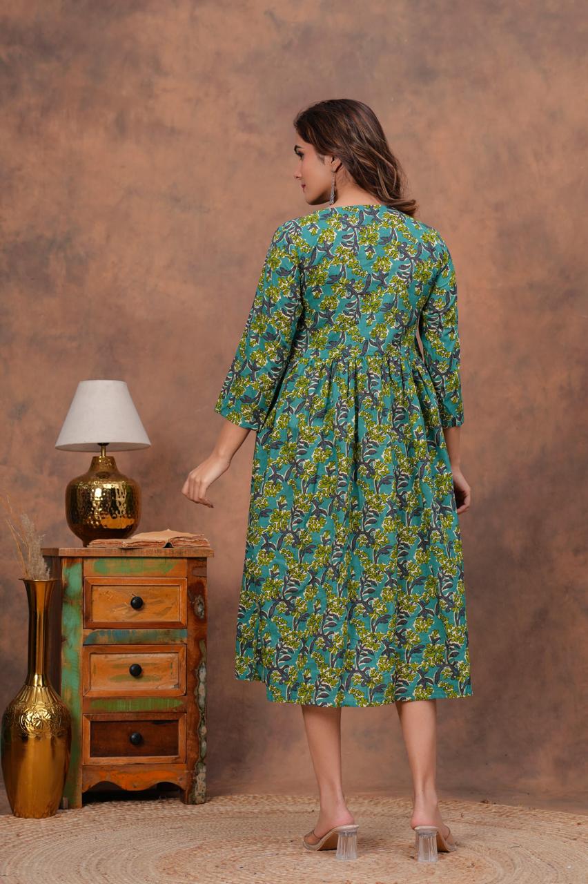 Cotton Long Kurtis