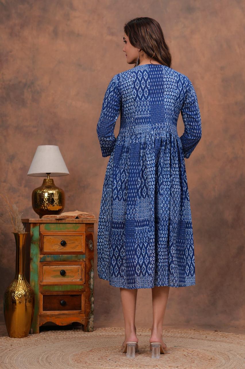 Cotton Long Kurtis