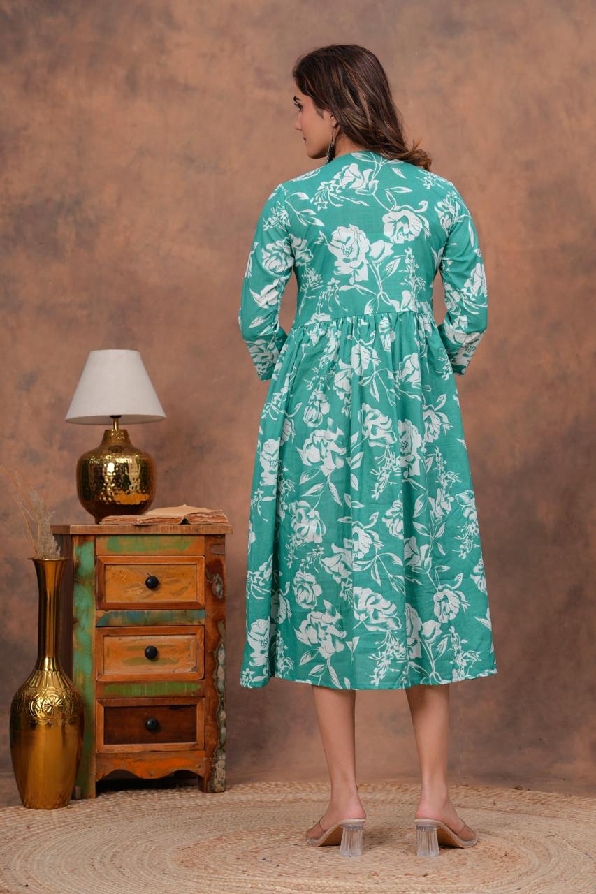 Cotton Long Kurtis