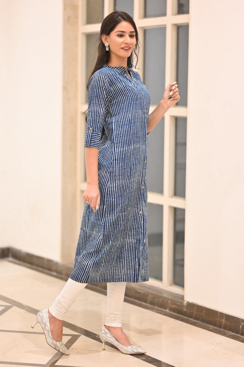 Cotton Long Kurtis