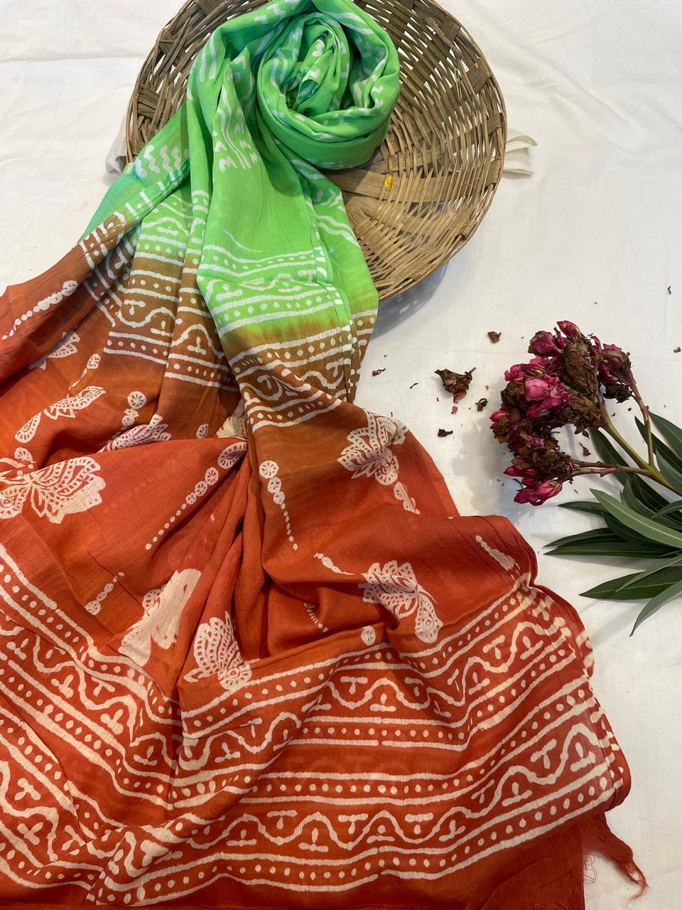 Cotton Printed Dupattas