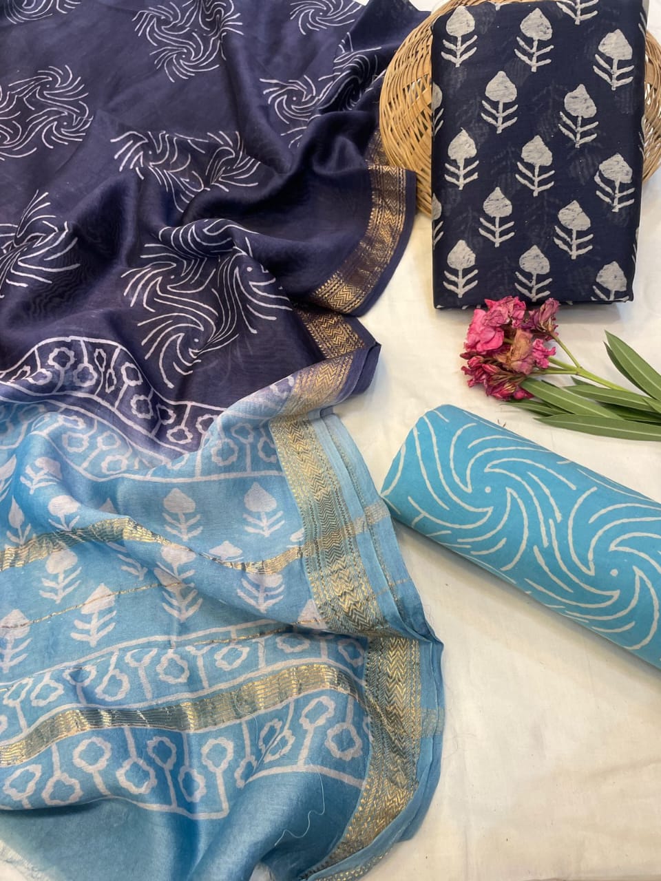 Maheshwari Silk Suit