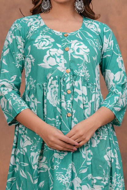 Cotton Long Kurtis