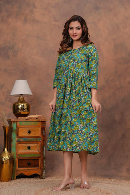 Cotton Long Kurtis
