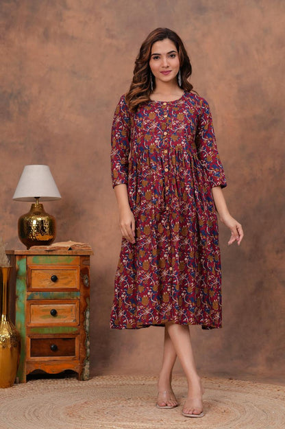 Cotton Long Kurtis