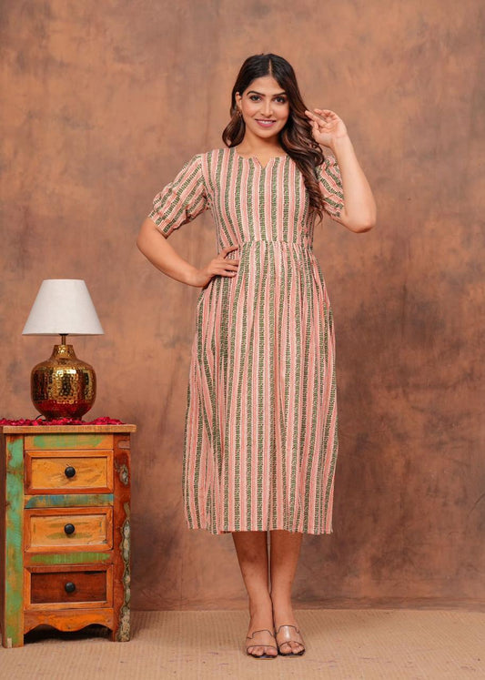Cotton Long Kurtis