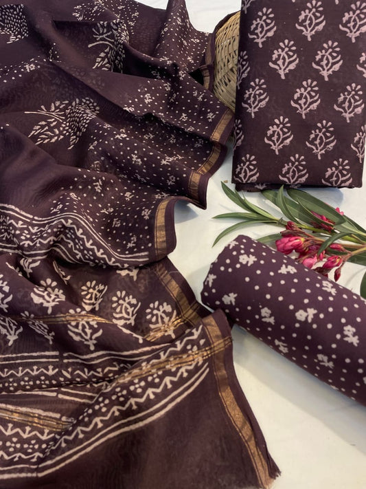 Chanderi Silk Suits