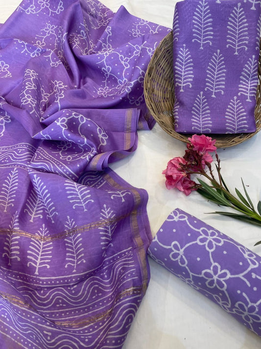 Chanderi Silk Suits