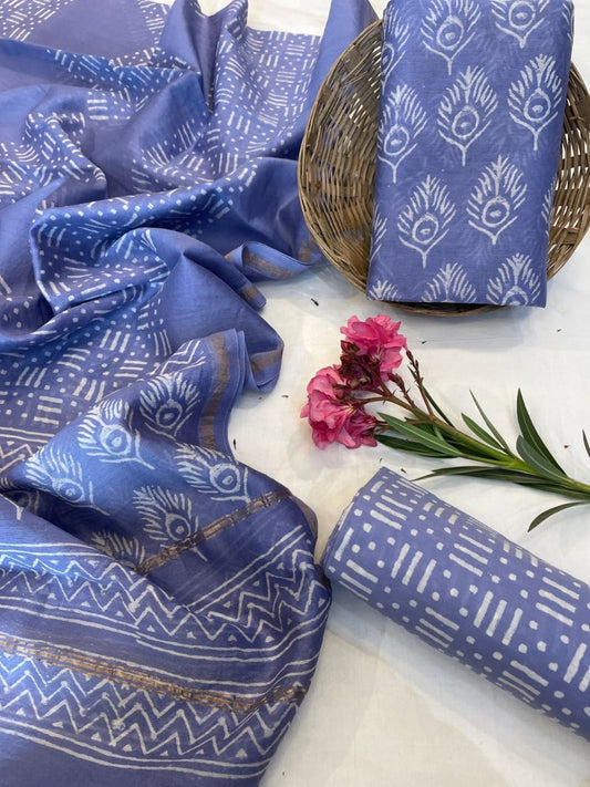 Chanderi Silk Suits