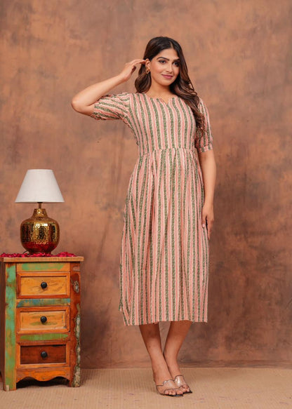 Cotton Long Kurtis