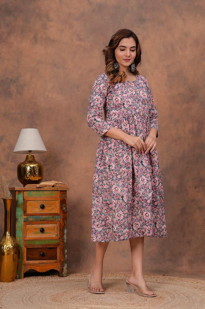 Cotton Long Kurtis