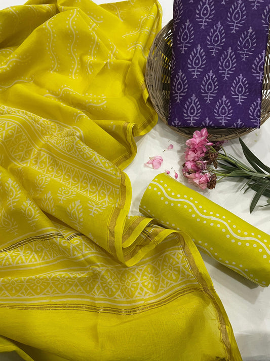 Chanderi Silk Suits